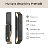 Q62 Digital Smart Lock พร้อมลายนิ้วมือสำหรับประตู