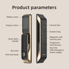 Q62 Digital Smart Lock พร้อมลายนิ้วมือสำหรับประตู