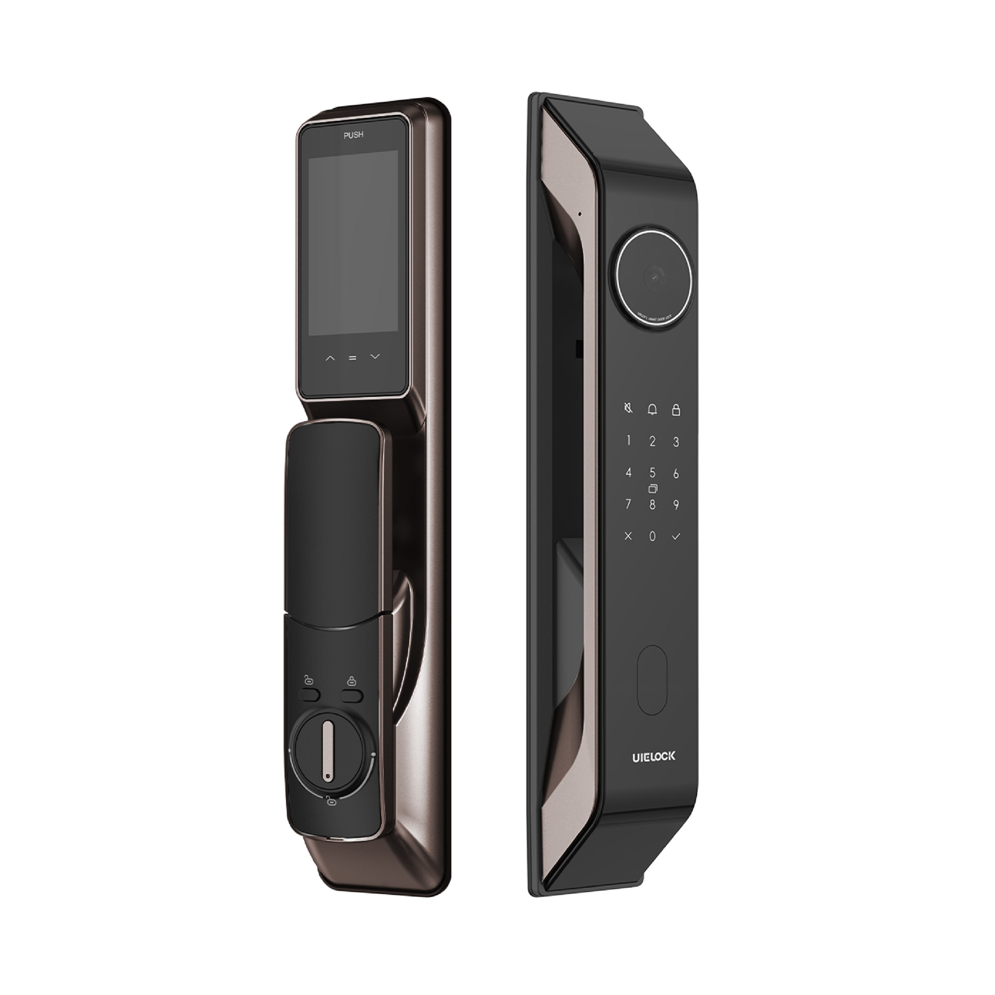 Q62 Digital Smart Lock พร้อมลายนิ้วมือสำหรับประตู
